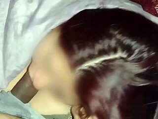 watching movies with my neighbor? i'll suck his dick while we do!