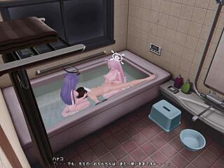 Hey, ever seen Hanako and Yuka in wild anime action?