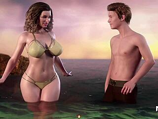 treasureofnadia - beach cum on mature body e2 79, anal fun with monster cock.