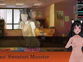 vtuber lewdneko plays sweetest monster part 2