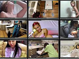 Slut Sarah Vixen moans through mandatory orgasms with vibrator from Doctor Tampa! 😩💦