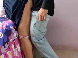 Mexican schoolgirls in uniforms get fucked by older guys after class