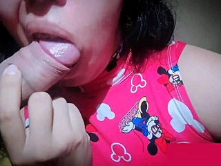 I just arrived and missed you so much, I sucked your cock right away!