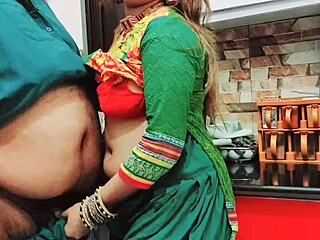 Indian wife caught banging father's friend in hot talk