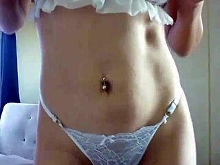 Stunning Model in Sexy Lingerie Showing Off Big Ass and Gorgeous Big Tits