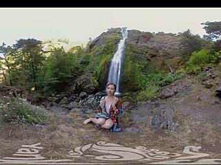 hey carmen, show us that outdoor milf masturbation magic