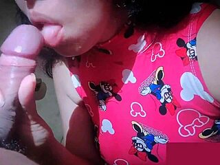 I just arrived and missed you so much, I sucked your cock right away!