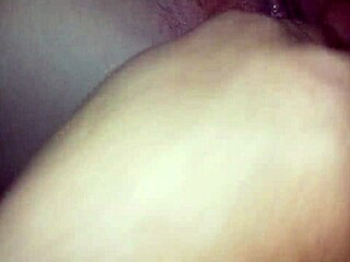 Hairy Pussy Cums on Dick Four Times Before Massive Creampie