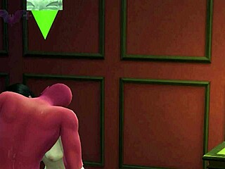 vampire bites young 18+ girl in uncensored 3d hentai sucking scene