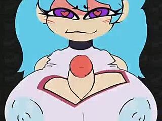 Sky finally gets what she deserves, with titty fuck, blowjob, and doggystyle on her big tits and ass