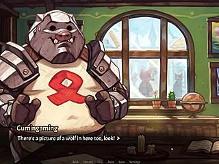 my pig princess hentai game pornplay ep 8, she loves a big bukkake cumshot on her naked back in the bathroom