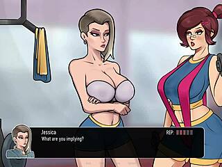 Caught sneaking around, they dive into deep vault 69 action.