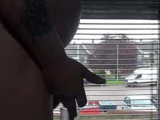 shy meet in public outdoor spot