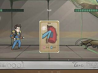 Caught sneaking around, they dive into deep vault 69 action.