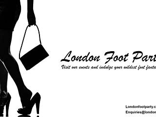 I wish you were here to worship my british feet