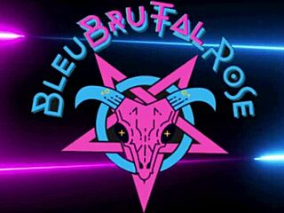 Bleubrutalrose features bourgogne velour in a huge sexy couple scene with european black elements.