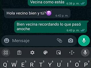 Drunk Colombian neighbor with big ass forgets we fucked last night on webcam chat.