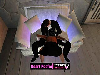 A quickie before partying in the cartoon world, where sex happens fast at the party.