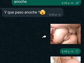 Drunk Colombian neighbor with big ass forgets we fucked last night on webcam chat.