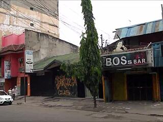 Tourist Spots Filipina on Sanciangko Street in Cebu
