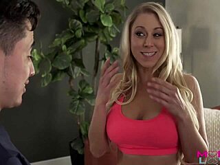 Big ass pornstar katie morgan rides and gets cumshot in face!