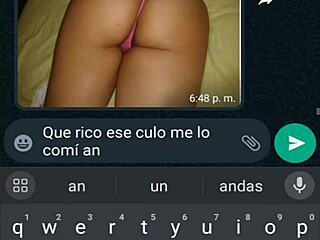 Drunk Colombian neighbor with big ass forgets we fucked last night on webcam chat.