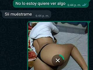 Drunk Colombian neighbor with big ass forgets we fucked last night on webcam chat.