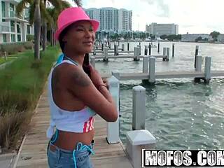 Mofos - latina sex tapes - sierra santos - hosing down her sweet tits