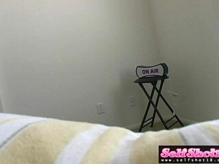 Petite Teen Babe Rips Clothes in POV Tease