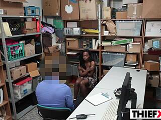 I think daya knight pays with her boobs at work, but gets punished with big cock blowjob