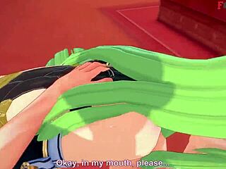 hey, wanna see cheshire cat suck in 3d hentai?