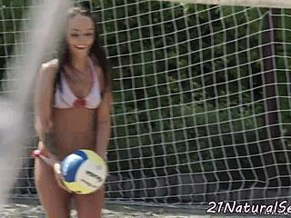 Beautiful European Tattooed Petite Babe Gets Pounded In Glamorous Amateur Scene