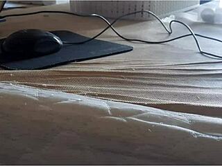 wow, that latina's huge butt in pov massage is unreal