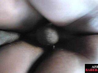 Amateur Ebony Twink Barebacked After Hot Blowjob