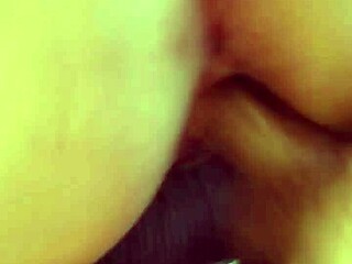 Horny Roommate Fucked Hard, Face Covered in Monster Cock Cum Too Big to Swallow