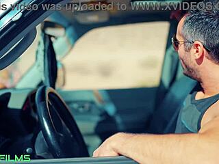 Fit Kitty Feels Wet Cunilingus, Deepthroat, And Creampie In Desert With Fake Tits And Spitting