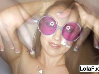 Sexy Lola Foxx Touches Herself With Passion In Compilation