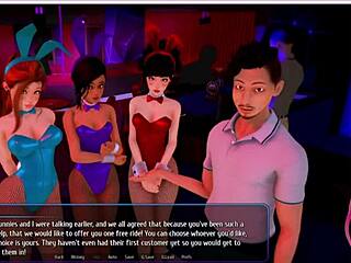 i'm lewdneko, playing harem hotel and getting my ass fucked in anal scenes, oh god