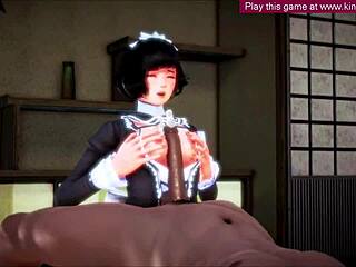 anime maid slut gets fucked hard wow