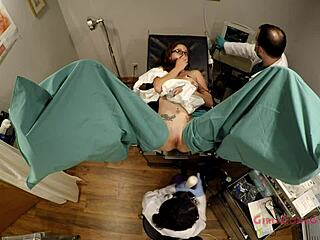 Hottie donna leigh gets hitachi orgasm at girlsgonegyno com, oh man i’m shakin’