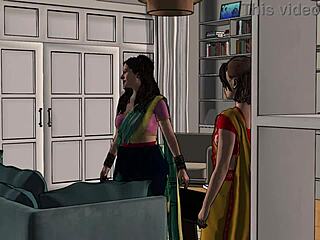 Desi Stepmom Fucks Stepson Hard