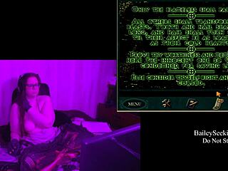 Black bbw plays naked in manor