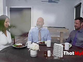 cuck husband, why walk in on boss railing your wife?