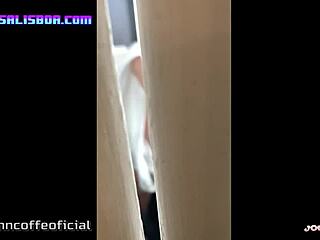 I spied on the busty young girl in the shower, Melissa Lisboa