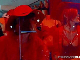 privateblack - rachel adjani rides a massive black cock with ease.