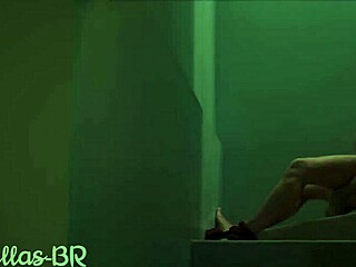 Glam Shemale Teasing and Jerking Off During Hot Casting Interview