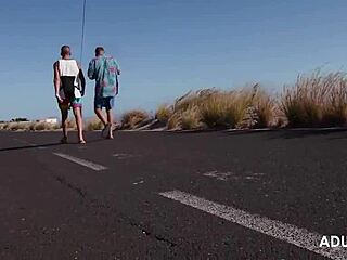 stalkers encounter alexis cherry in outdoor group setting