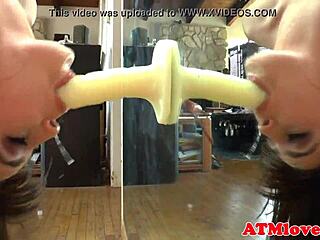 Oh wow, these roundass babes are sucking dildos so eagerly in the compilation!