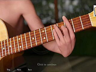 Kinky Brunette Teen 18+ in 3D Cartoon Action