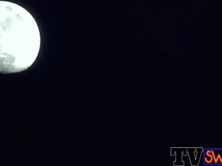 Hot couples tease and suck inside the pool before swinging!